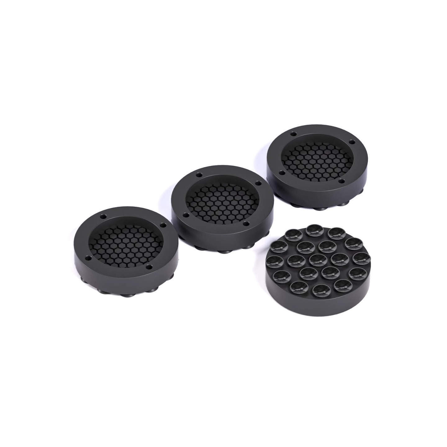4 washing machine shock - absorbing pads Quiet non - slip round height pads