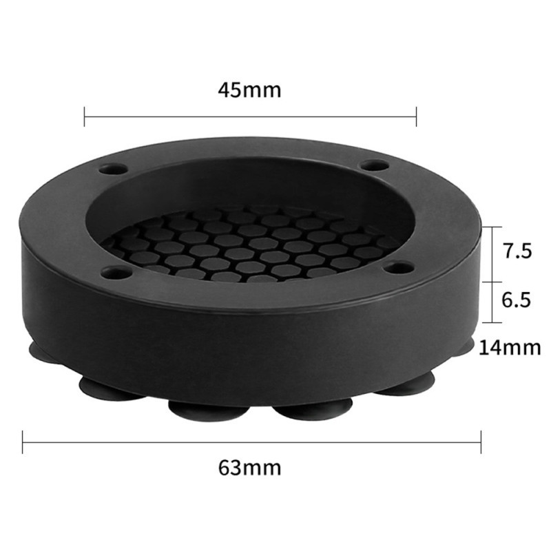 4 washing machine shock - absorbing pads Quiet non - slip round height pads