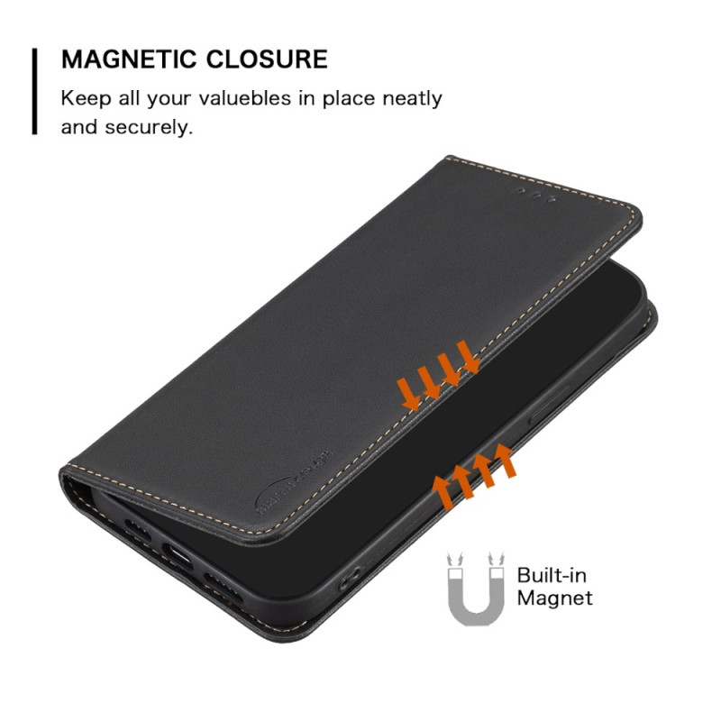 BINFEN COLOR Til Redmi 14C Etui PU Læder Telefoncover
