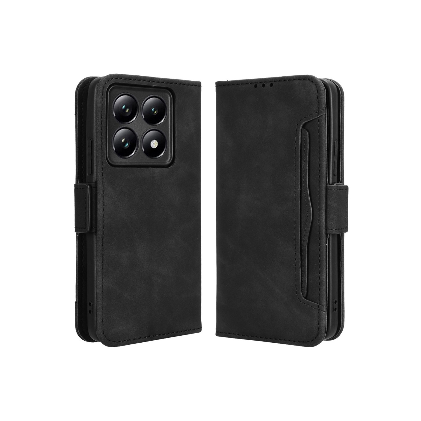 Xiaomi 14T Pro Multiple Card Slots Wallet Case Protective