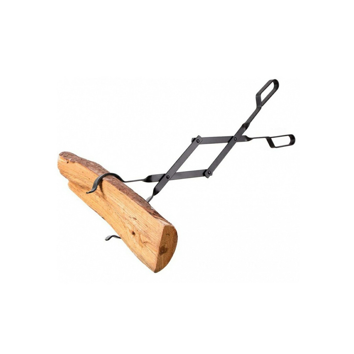 Pliers Firewood Steel Pliers Foldable Fireplace Fireproof Wood Clamp Fireplace