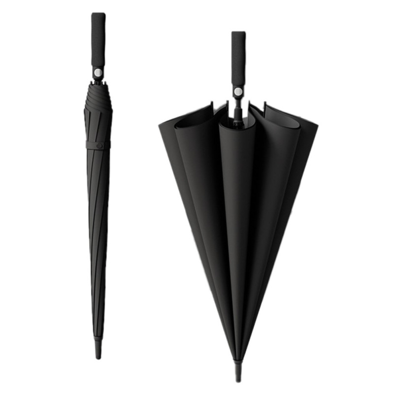 125cm double layer automatic umbrella Long handle umbrella with sleeve