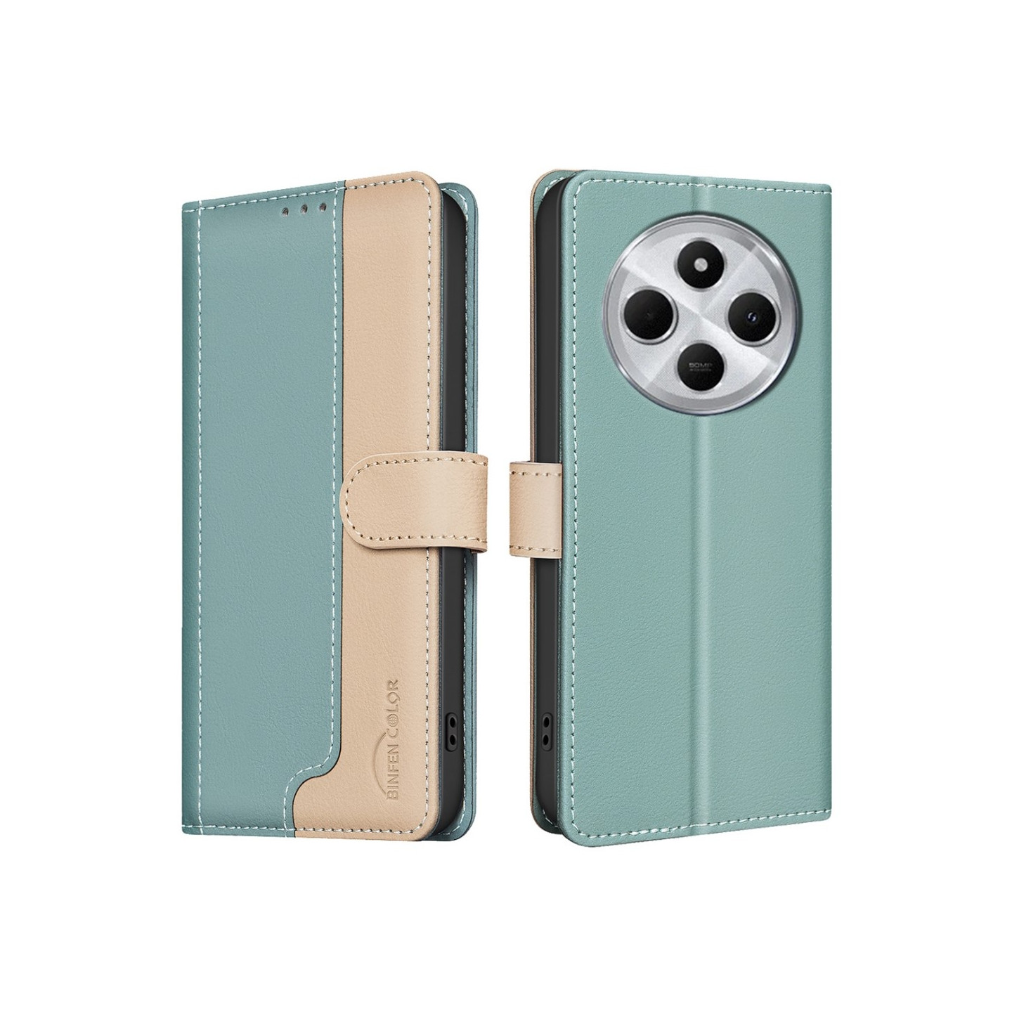 BINFEN Lommebok - deksel til Xiaomi Redmi 14C