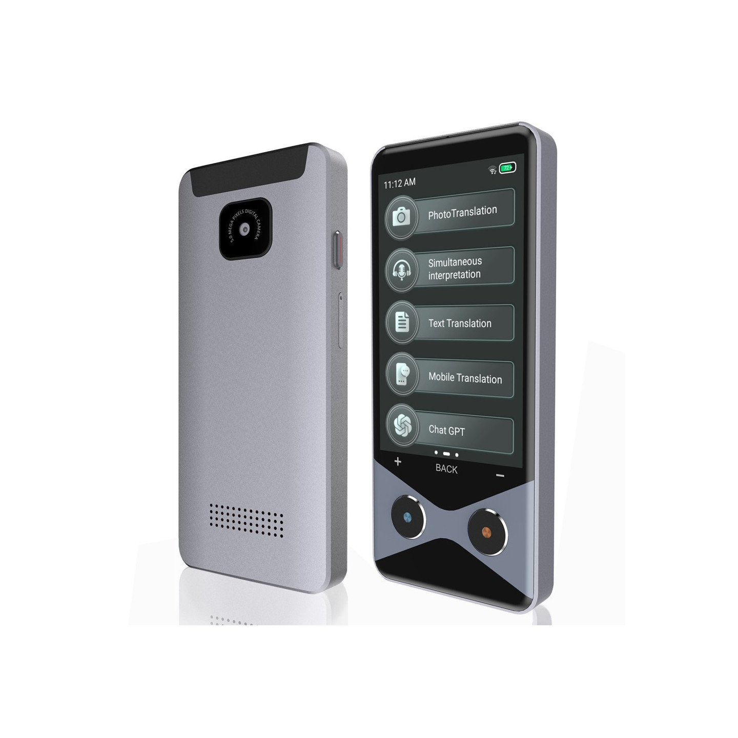 V9000 AI Smart Translator Sprogoversætter 4G WiFi Offline Support 137 sprog