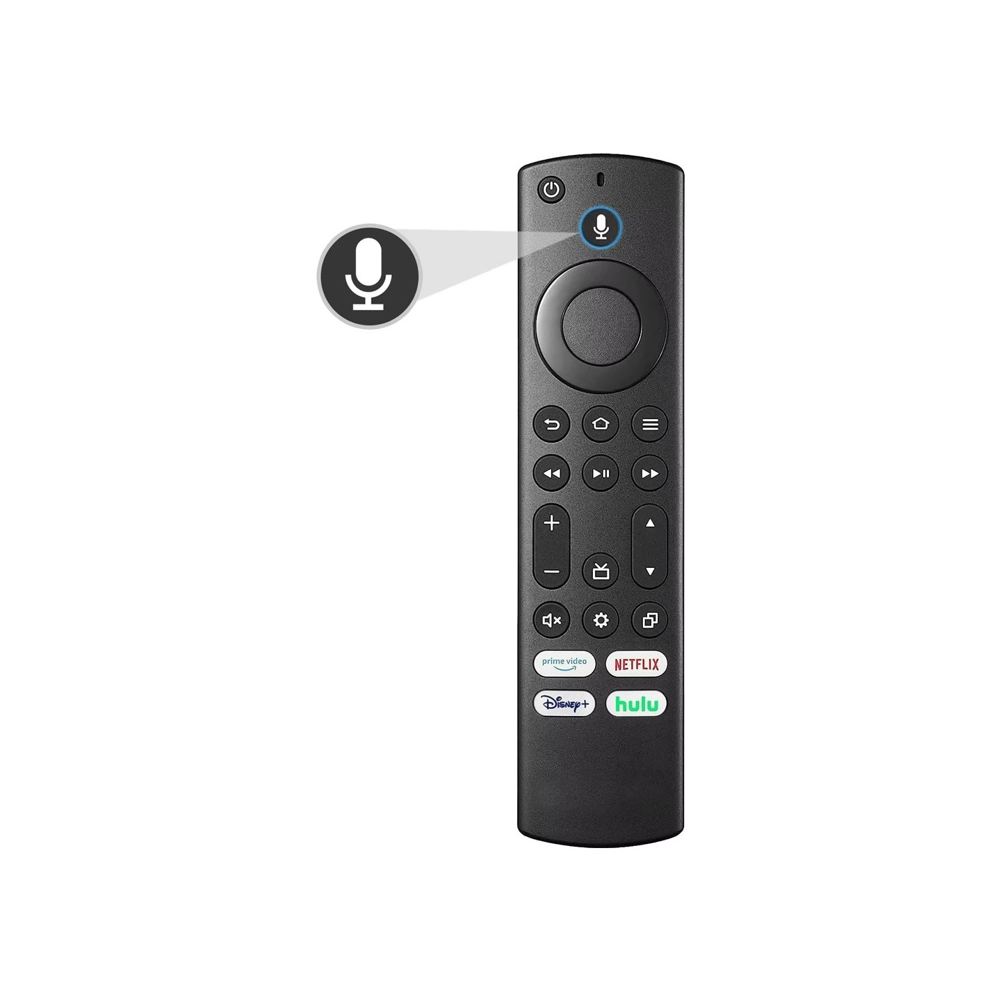 Remote Control Replacement for NS-RCFNA-21 For Insignia / Toshiba TV Voice Function