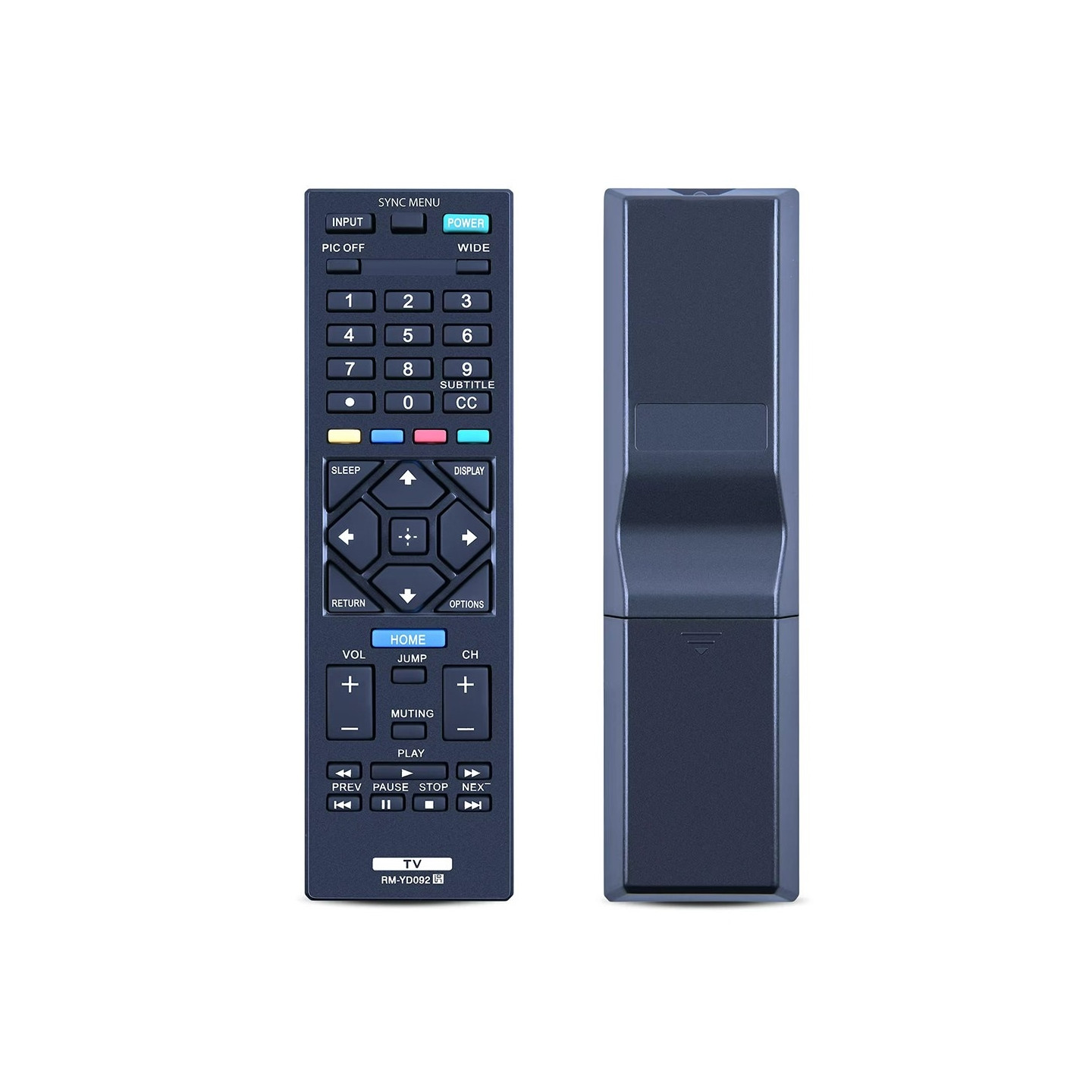 Remote Control Replacement for RM-YD092 For Sony TV