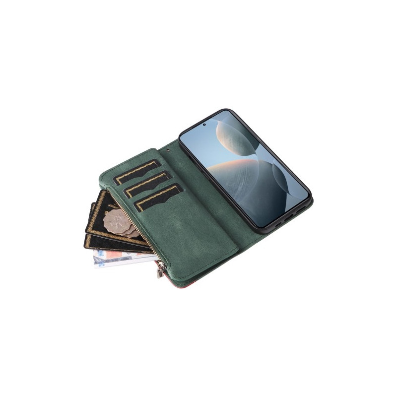 KT Lommebok - deksel til Xiaomi 14T - Grønn