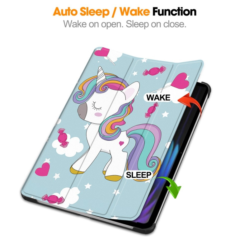 Slim Fit Cover Case For Xiaomi Pad 7 Auto Wake / Sleep - Unicorn