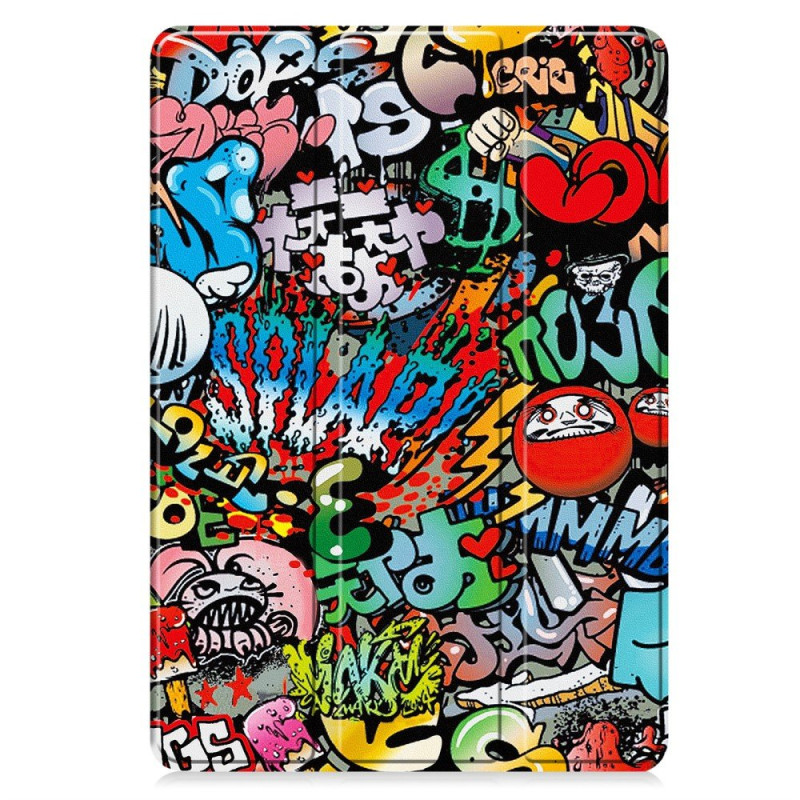 Slim Fit Cover Case For Xiaomi Pad 7 Auto Wake / Sleep - Graffiti