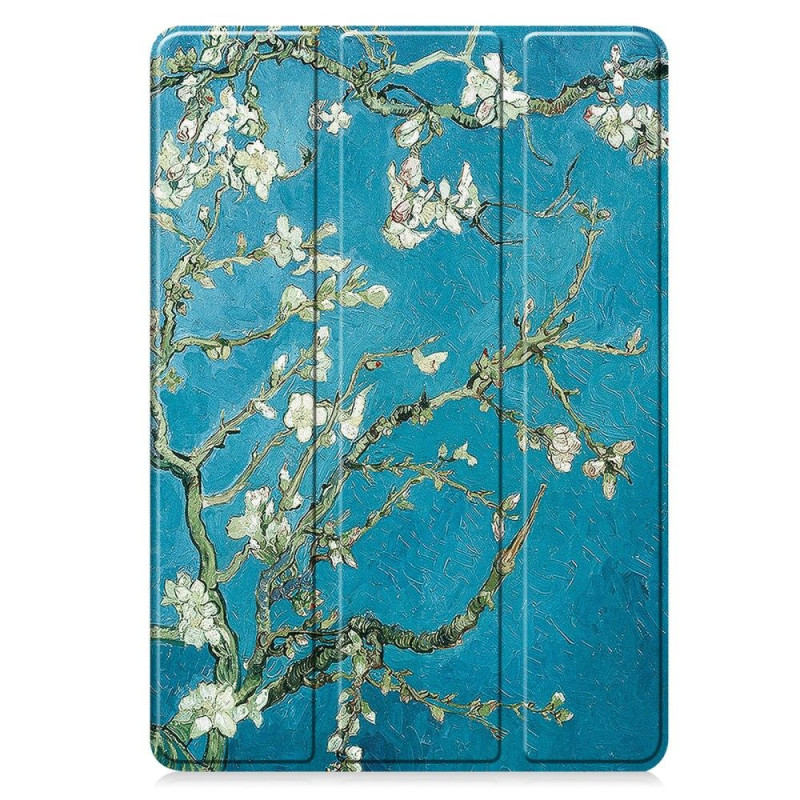 Slim Fit Cover Case til Xiaomi Pad 7 Auto Wake / Sleep - Apricot Blossom
