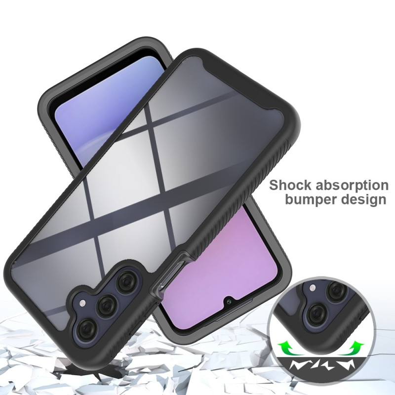 For Samsung Galaxy A16 5G / A16 4G Case PC+TPU Shock Absorbing Mobile Phone Back Shell