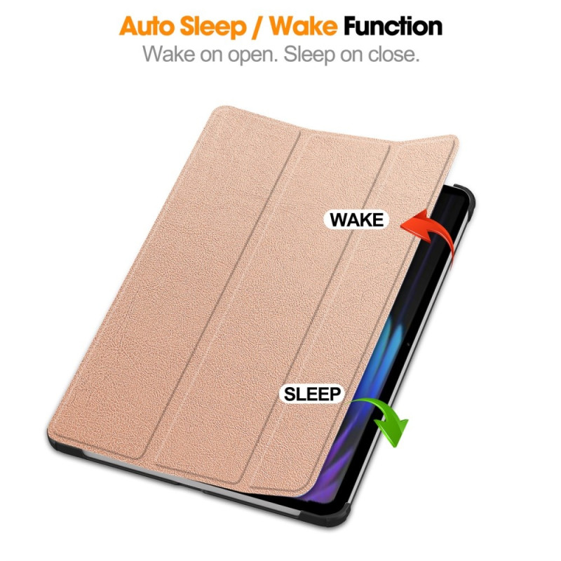 Slim Fit Dekselveske Til Xiaomi Pad 7 Auto Wake/Sleep - Rose Gold