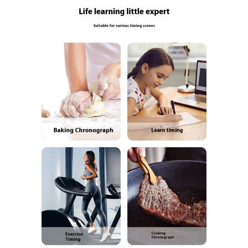 Rotating countdown timer kitchen timer Student learning time reminder