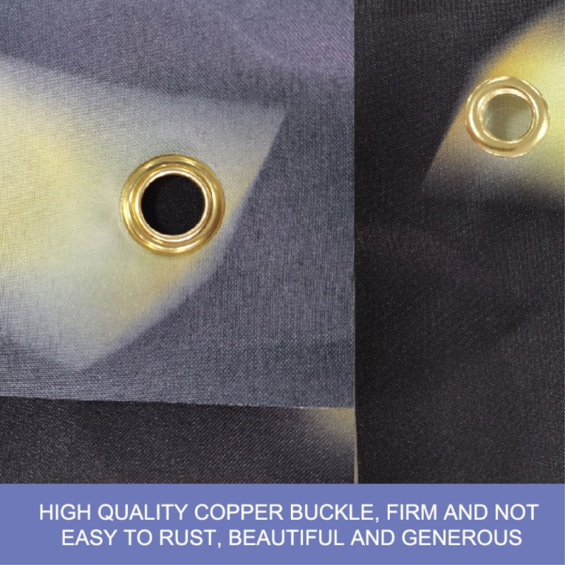 Polyester Stof Jul Dør Cover Merry Christmas Baggrund Banner Xmas Dekoration