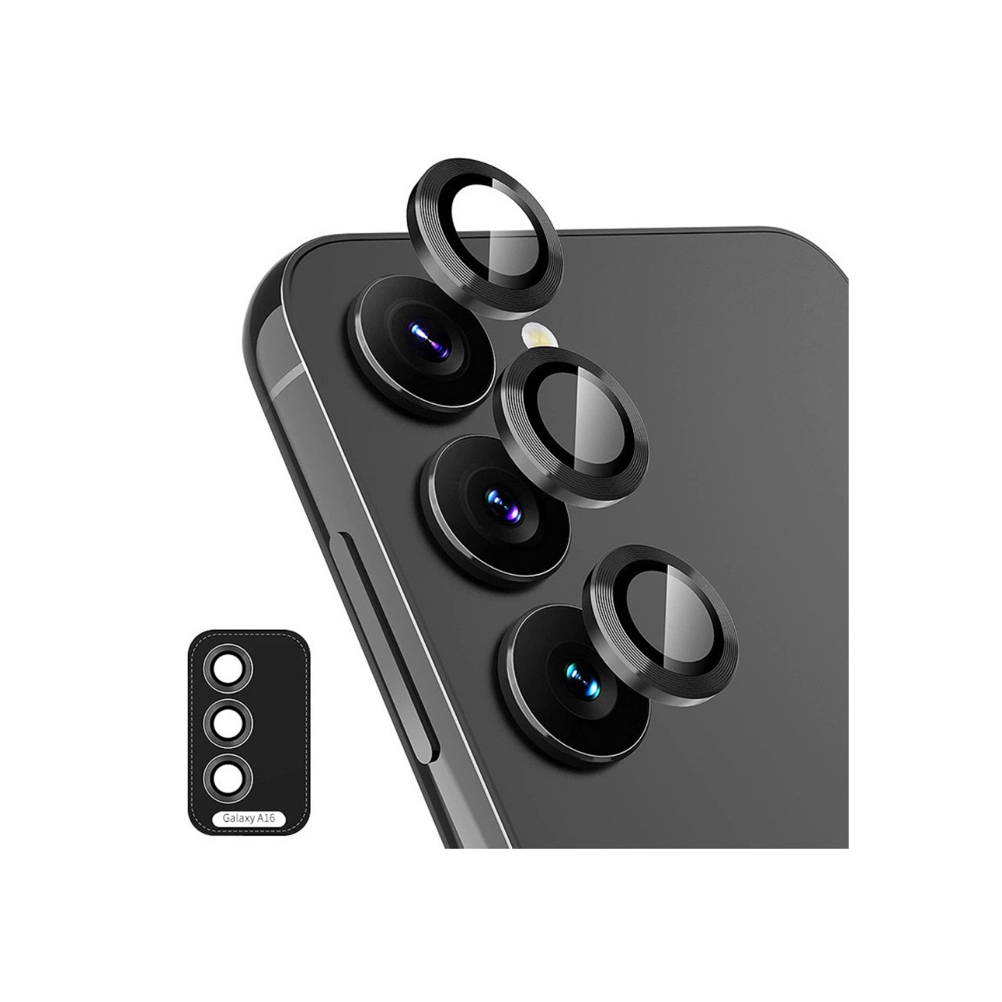 ENKAY Samsung Galaxy A16 Kameran Linssisuojaa Lasi