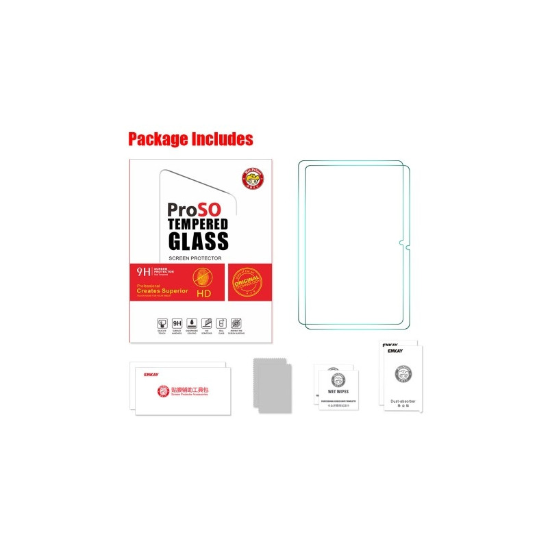 HAT PRINCE 2 - Pack Skjermbeskytter Herdet Glass til OnePlus Pad Pro/OnePlus Pad 2