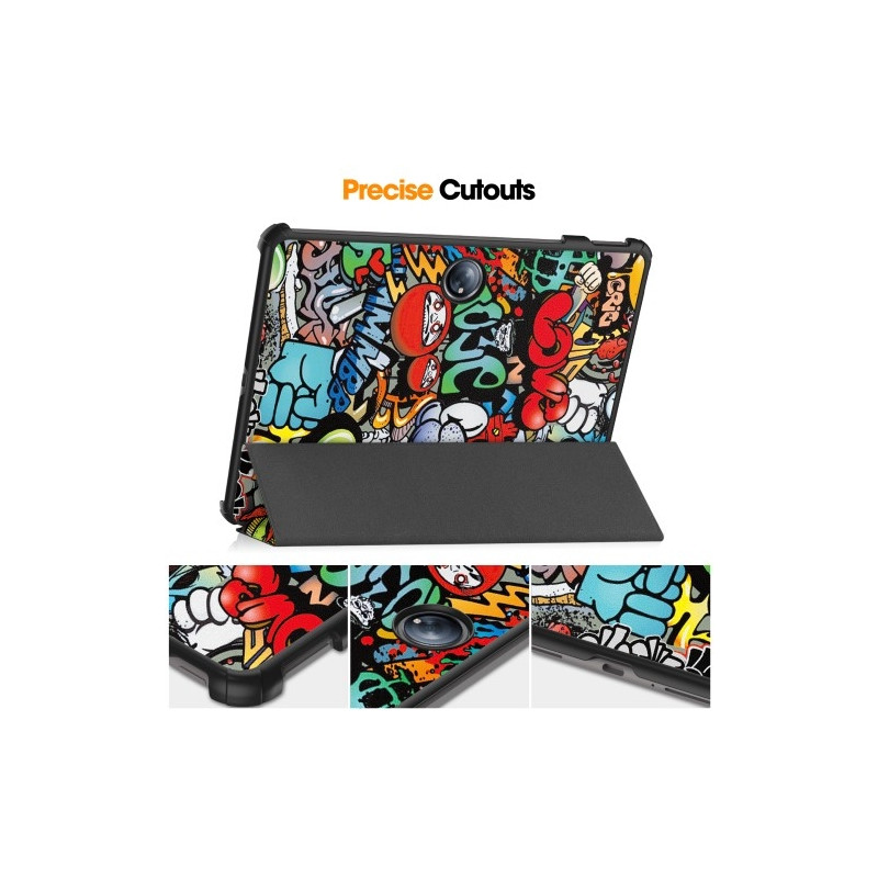 Slim Fit Dekselveske til OnePlus Pad 2 Auto Wake/Sleep - Graffiti