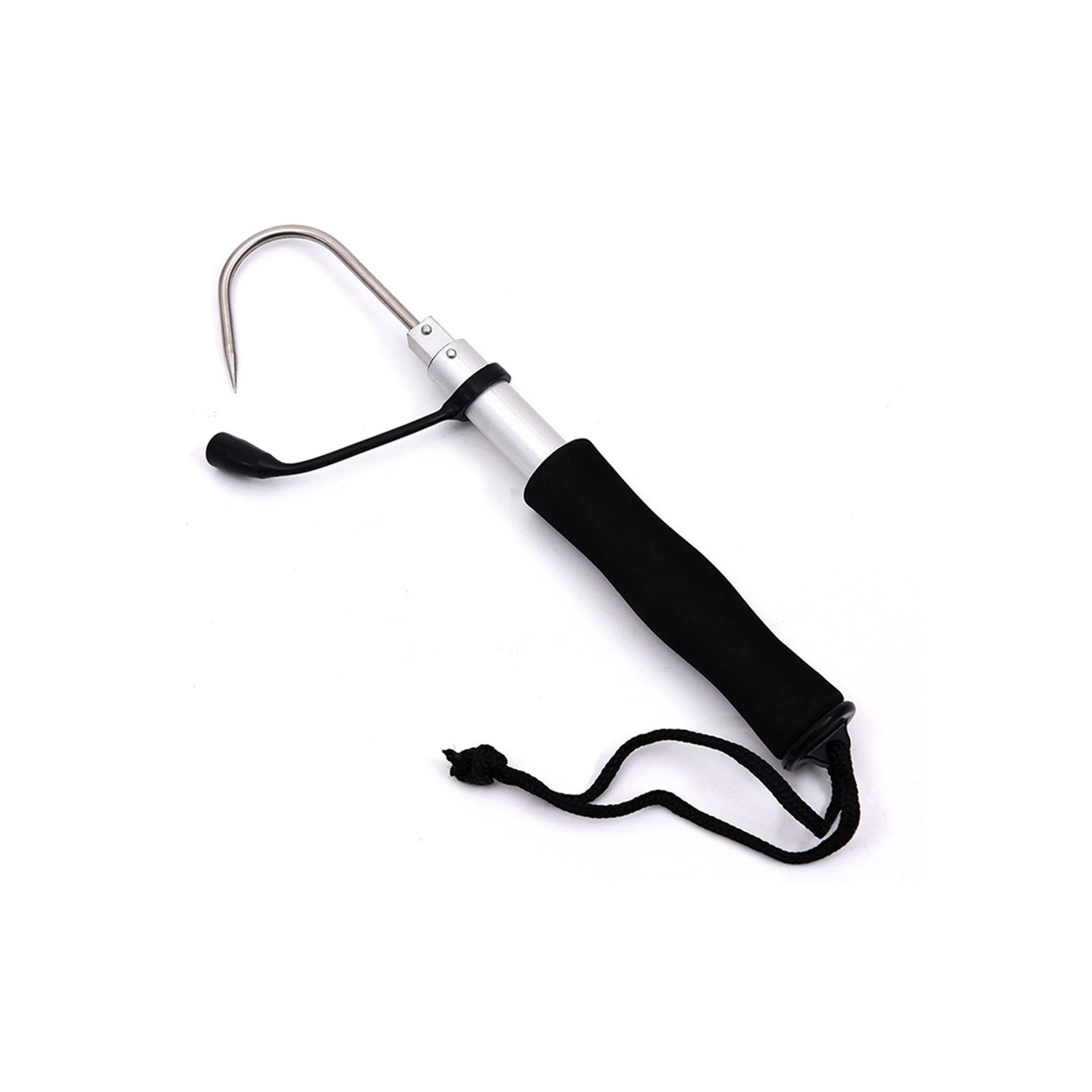 Telescopic Hook Fishing Hook Non - Slip Handle Spear Hook Fish Grip Tool