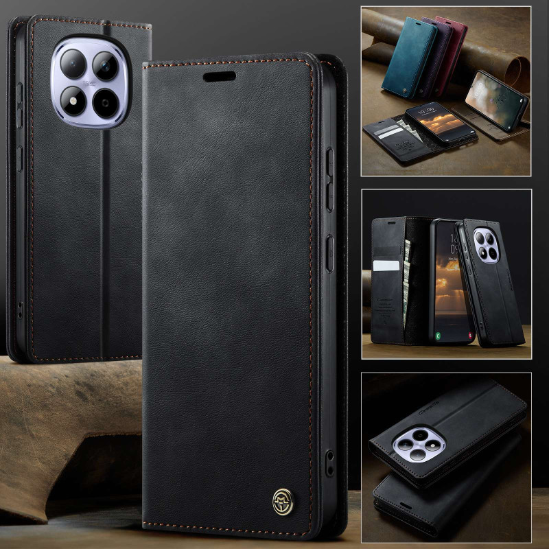 CASEME Retro Lompakkokotelo Xiaomi Redmi Note 15 Pro 5G