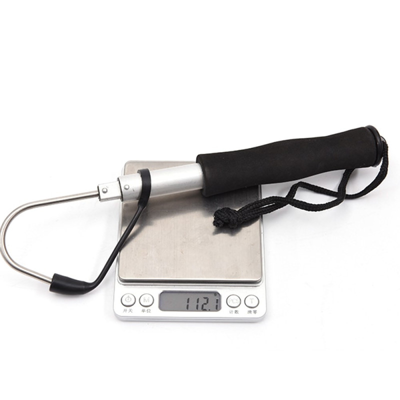 Teleskopkrok Fiskekrok Sklisikkert håndtak Spydkrok Fiskegrepsverktøy