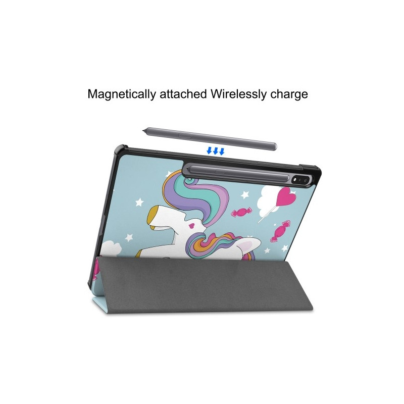 Slim Fit Dekseldeksel Til Samsung Galaxy Tab S10+ (S10 Plus) - Enhjørning