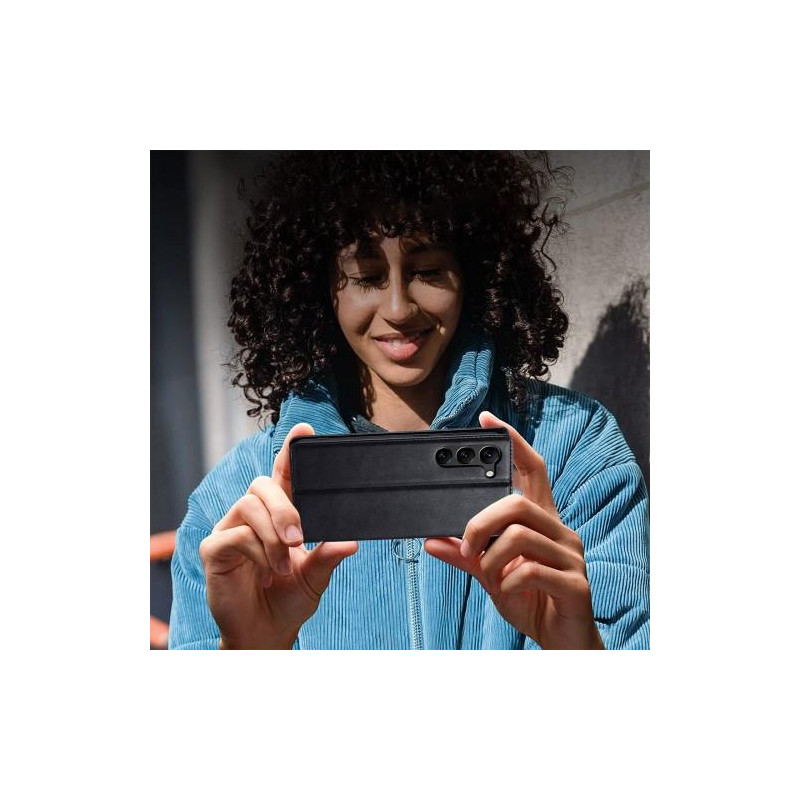 LC.IMEEKE Lommebok-deksel Deksel til Samsung Galaxy S23+ (Plus) - Svart