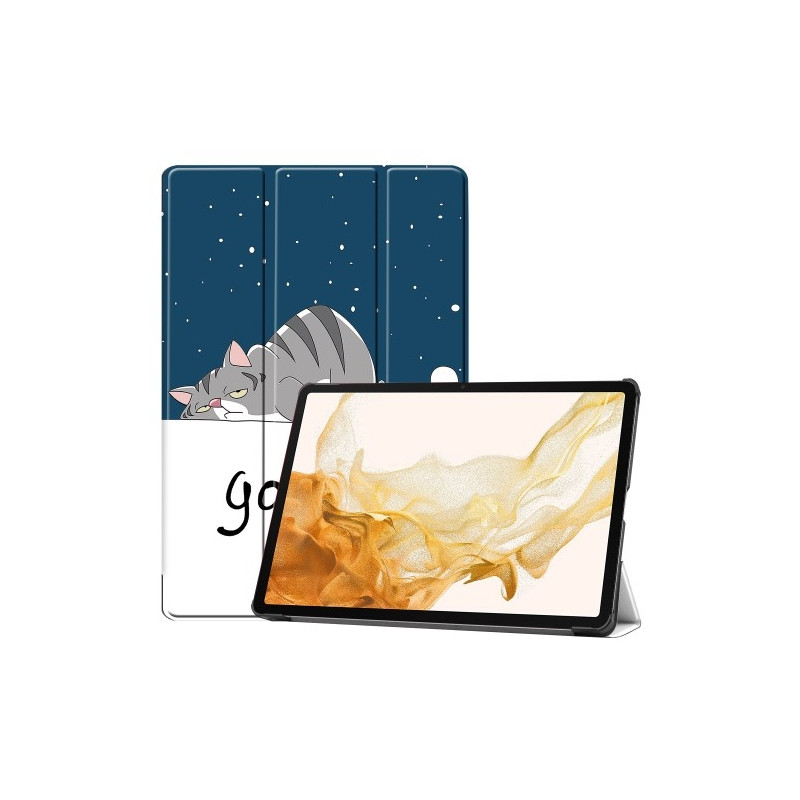 Kolmen taittotelineen älykotelo Samsung Galaxy Tab S10+ (S10 Plus) - puhelimelle