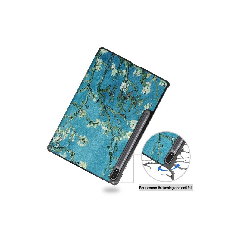 Tri - fold Stand Smart Case for Samsung Galaxy Tab S10+ (S10 Plus)