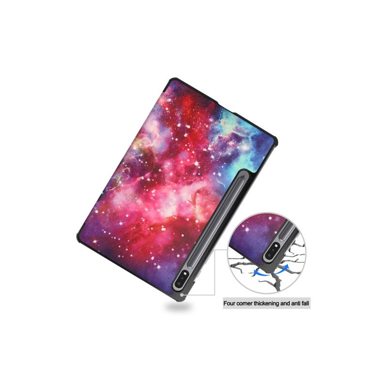 Tri - fold Stand Smart Case for Samsung Galaxy Tab S10+ (S10 Plus)