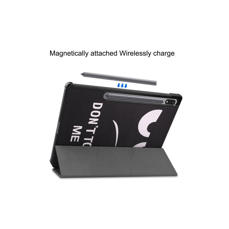 Tri - fold Stand Smart Case for Samsung Galaxy Tab S10+ (S10 Plus)