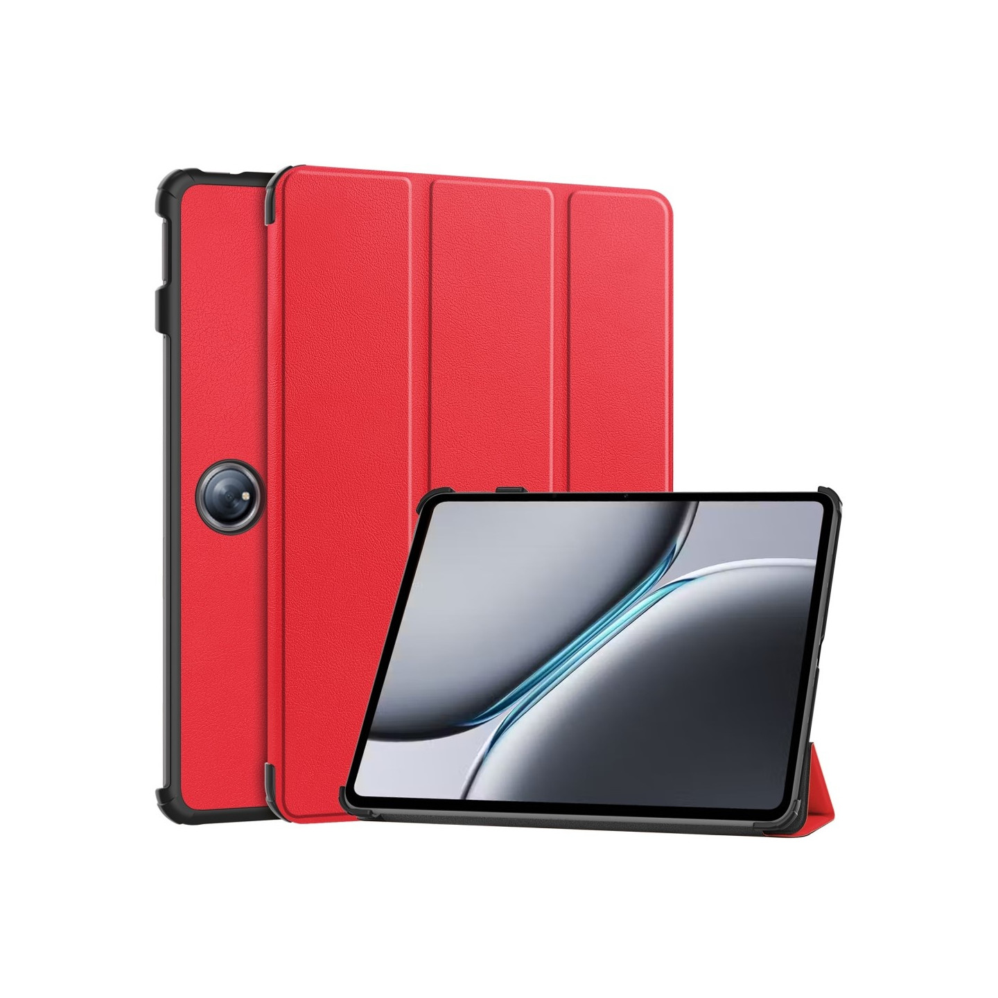 Slim Fit Cover Fodral För OnePlus Pad 2 Auto Wake / Sleep - Röd