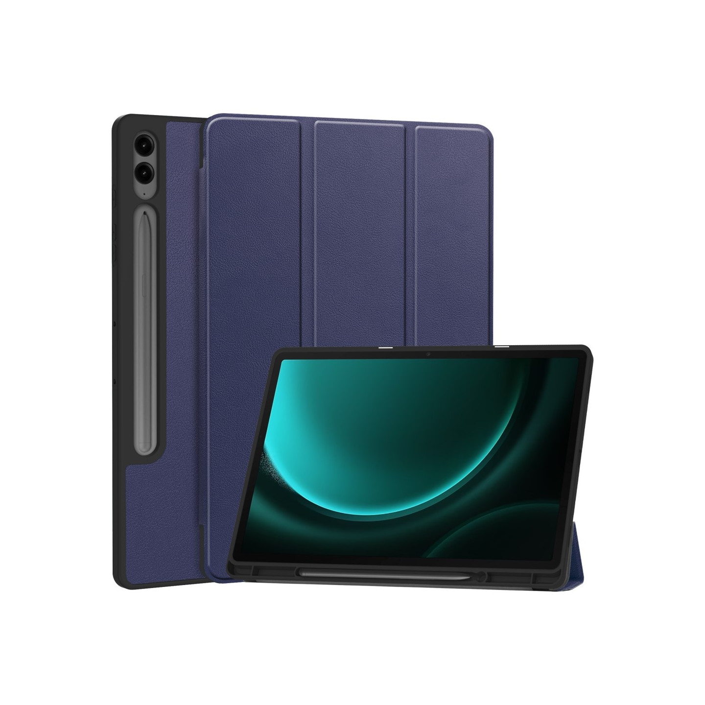 Kolmen taittotelineen älykotelo Samsung Galaxy Tab S10+ (S10 Plus) - puhelimelle