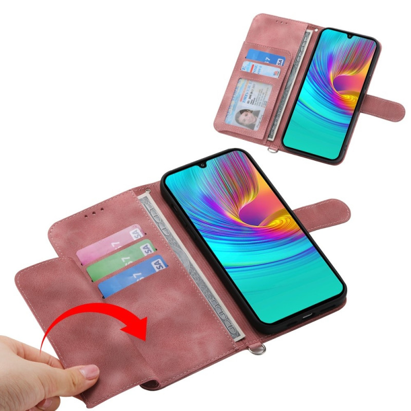Til Samsung Galaxy A16 5G / A16 4G Cover med Blomstermønster Wallet Cover