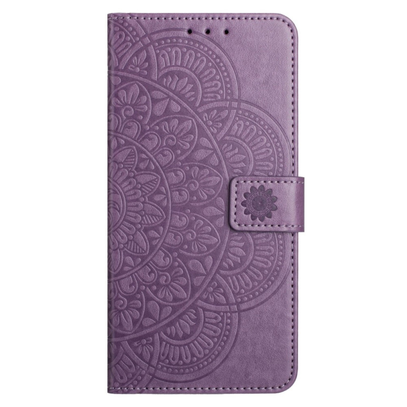 For Samsung Galaxy A16 5G Leather Case with Card Slots Mandala Pattern Phone Cover Stand