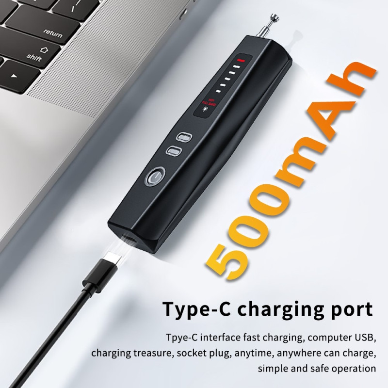 Trådløs RF - signaldetektor Skjult kameradetektor GPS Tracker - scanningsenhed