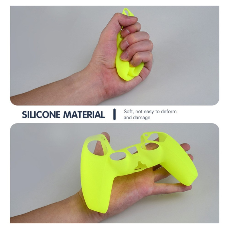 Playstation 5 / PS5 Silikon Skin Skal Fodral Anti - Slip Skydd - Blå