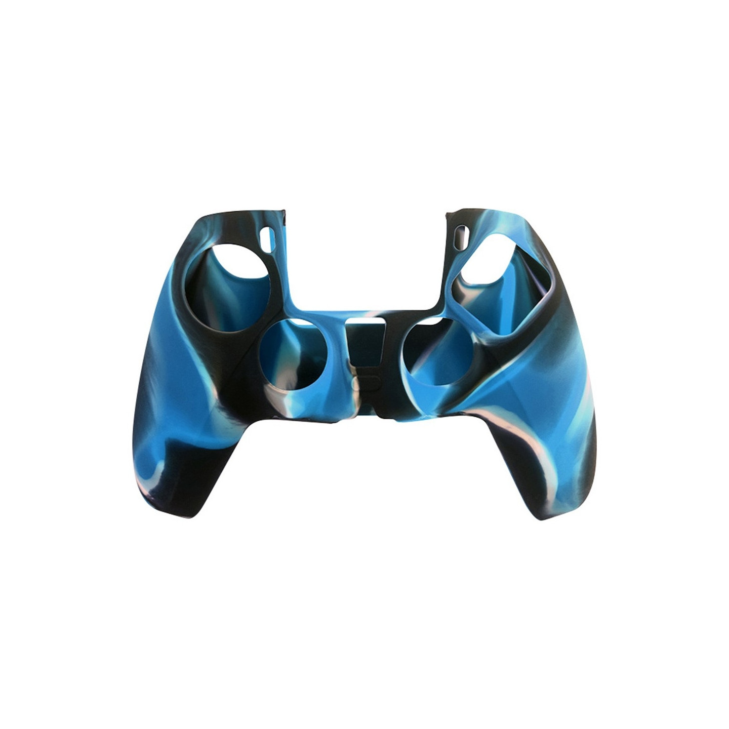 Playstation 5 / PS5 Silicone Skin Cover Case Camouflage Anti - Slip Protection - BlackBlue