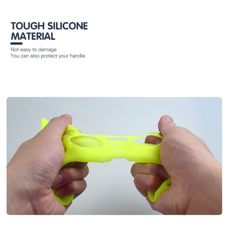 Playstation 5/PS5 silikonskallveske kamuflasje antisklibeskyttelse - svart/blå