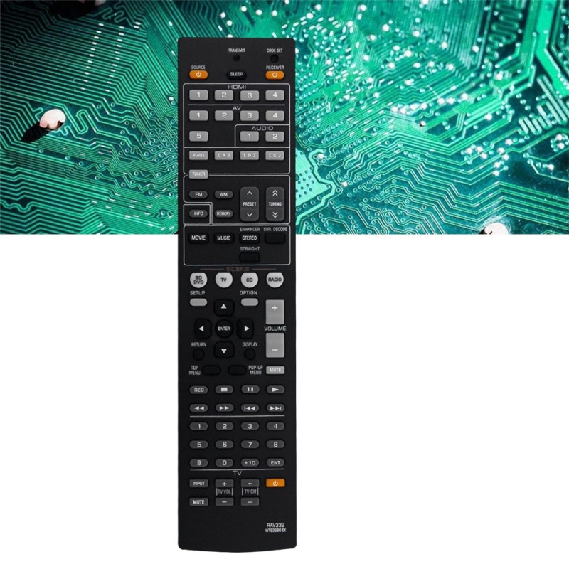 Fjernkontrollerstatning for RAV332 For Yamaha Audio/Video Receiver