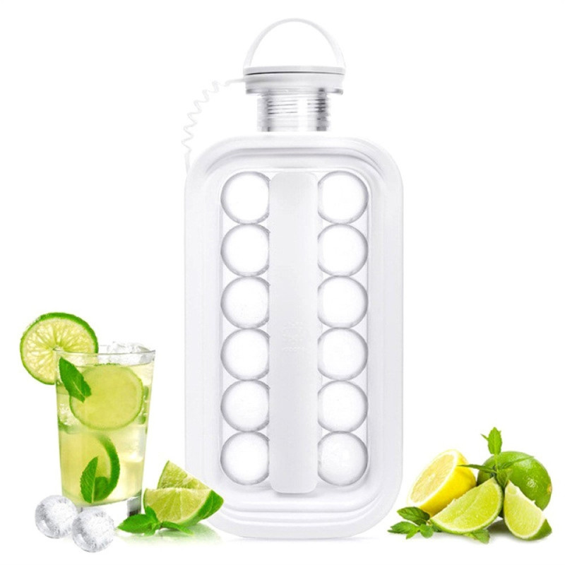 2 in 1 ice ball cooling ice cube ice make your own ice for cooling drink bottle