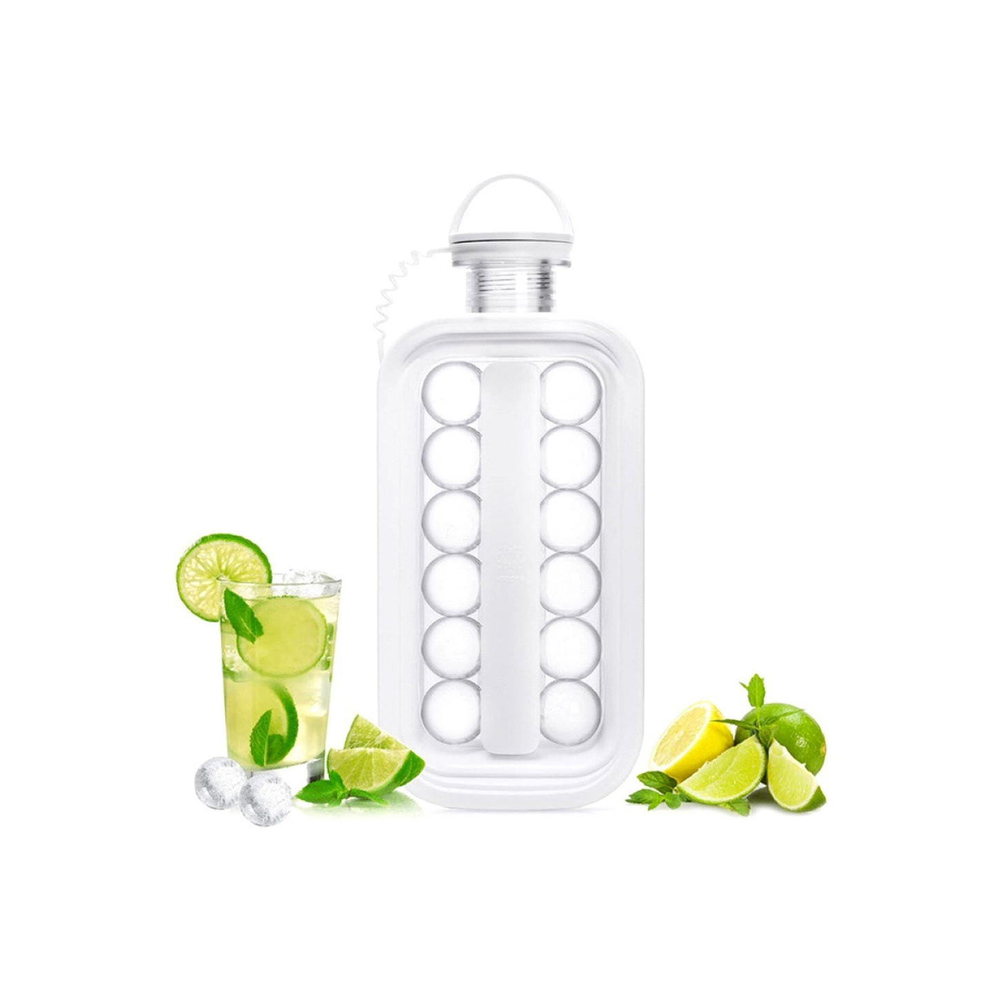 2 in 1 ice ball cooling ice cube ice make your own ice for cooling drink bottle