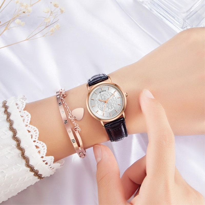 WLISTH Fashion Analog Quartz Watch Luminous Wrist Watch Man