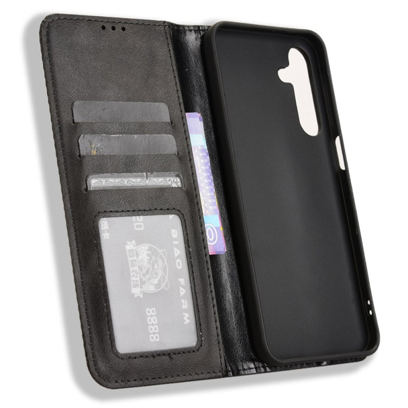 Wallet Stand Flip Phone Case for Samsung Galaxy A16 5G / A16 4G - Black