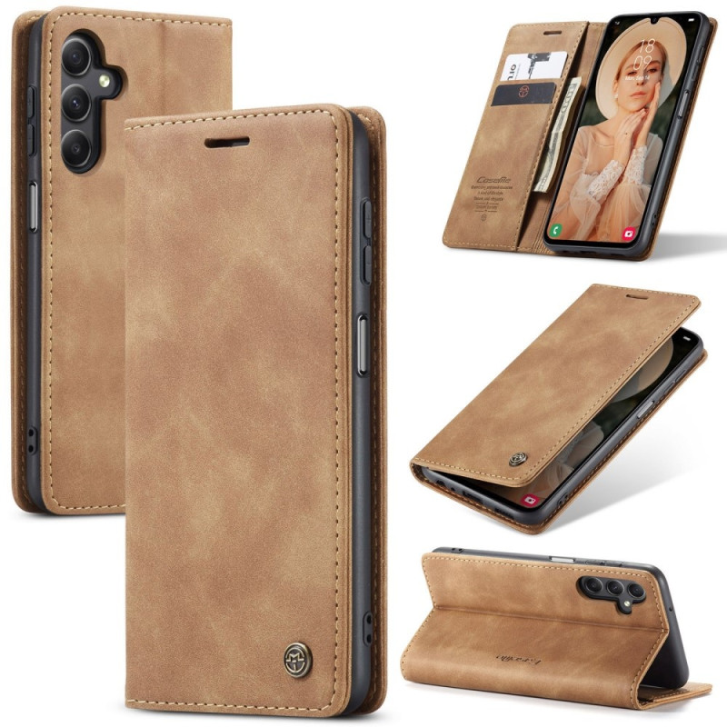 CASEME Retro Pung Taske til Samsung Galaxy A16 - Brun
