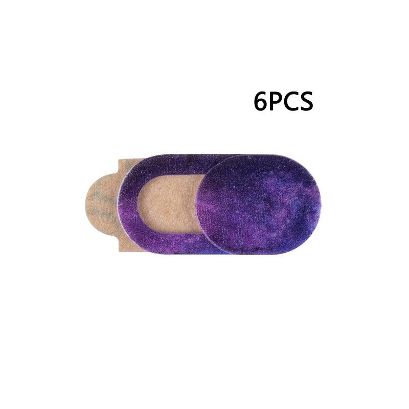 6st Anti - spion Dator Kamera Skydd Slider Anti - Peep Sekretess - Starry Sky 3