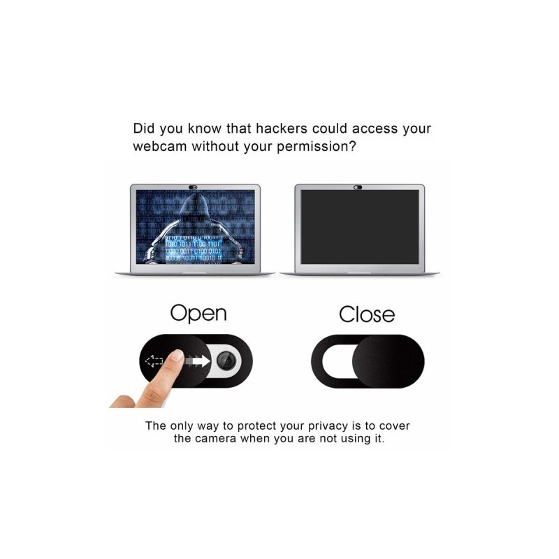 6 kpl Anti - Spy Computer Camera Protection Slider Anti - Peep Privacy - Starry Sky 5