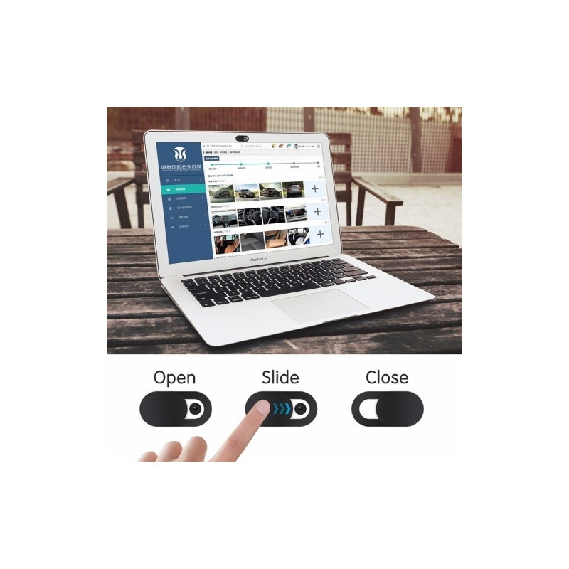 6 stk Anti - spion computerkamera beskyttelsesskyder Anti - Peep Privacy - Starry Sky 2