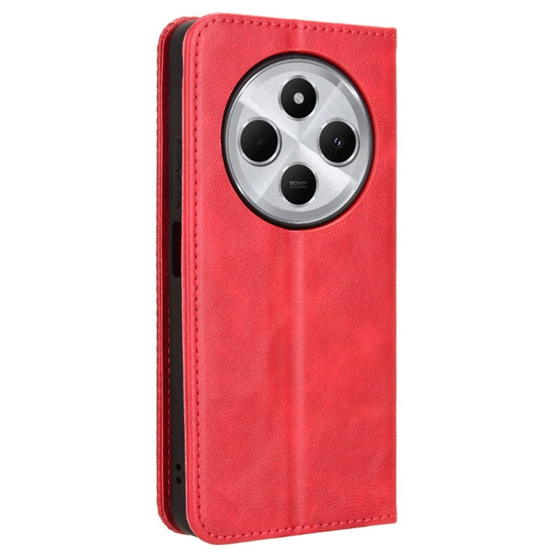 For Xiaomi Redmi 14C Case Wallet Stand Retro Phone Cover