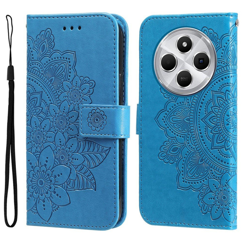 For Xiaomi Redmi 14C Case Wallet Floral Phone Cover