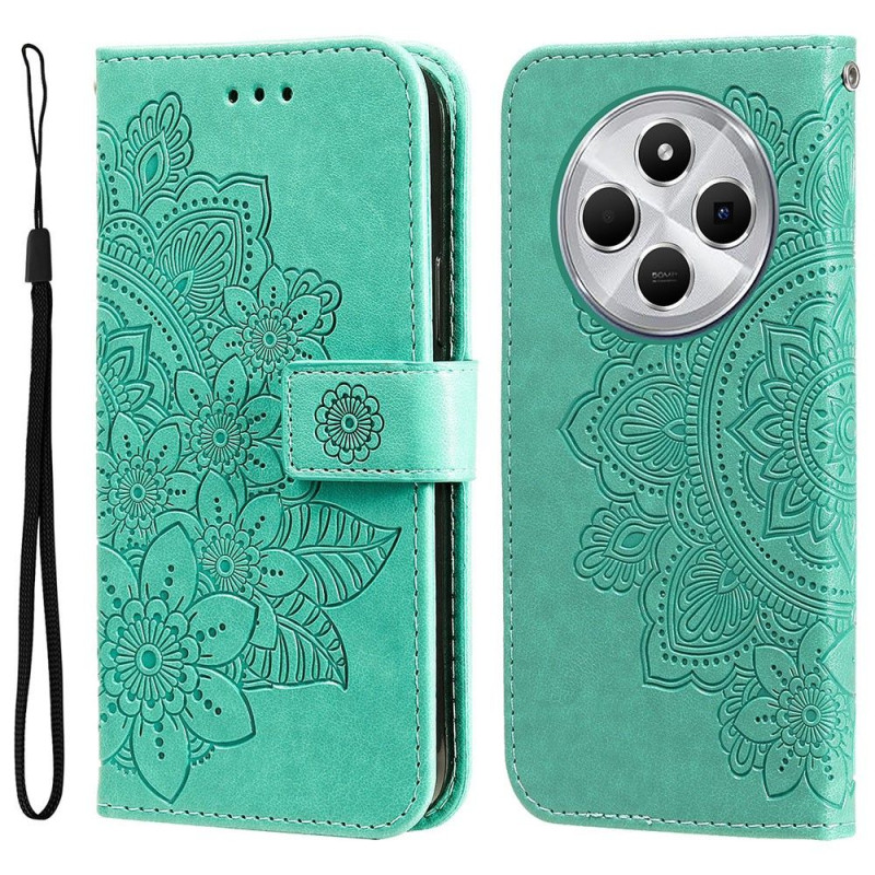 For Xiaomi Redmi 14C Case Wallet Floral Phone Cover
